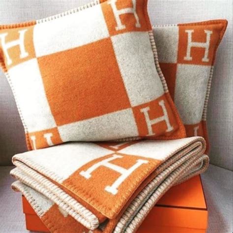 hermes baby pillow|hermes pillows and throws.